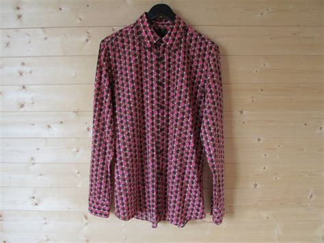 prada checkered t-shirt|Prada shirt price.